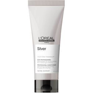 L’Oréal Professionnel Silver Conditioner – Voor zijdezacht grijs en wit haar – Serie Expert – 200 ml