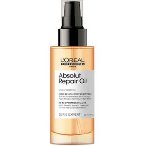 L’Oréal Professionnel Absolut Repair 10-in-1 Oil – Voedende en versterkende olie – Voor droog en beschadigd haar – 90 ml