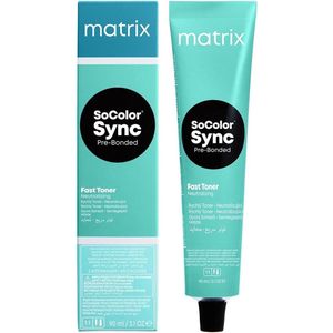 Matrix SoColor Sync Pre-Bonded Fast Toner Neutralizing snelle toner voor het Haar Tint  Anti Red 90 ml