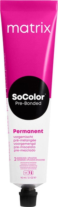 Matrix - SoColor - Haarkleuring - Donkerblond Bruin Koper - Extra Grijsdekkend