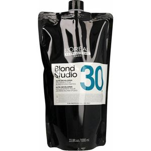 L´oreal - Blond Studio Oxynutri Developer - 30 Vol - 1000ml - Oxiderende Crème