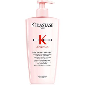 Kérastase Genesis Bain Nutri-Fortifiant - Voor Fijn en slap haar/Gevoelige hoofdhuid/Haaruitval - 500ml