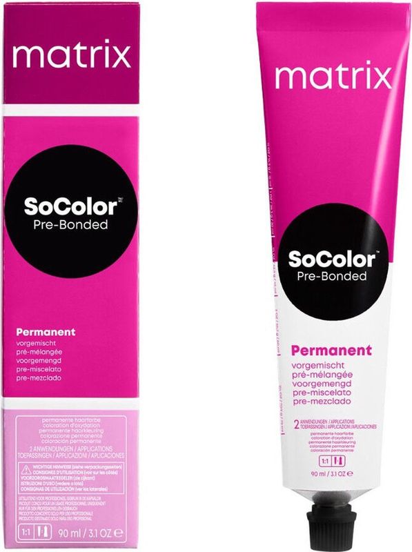 Matrix - SoColor 7RR+ - Haarkleuring - Rood - 90ml