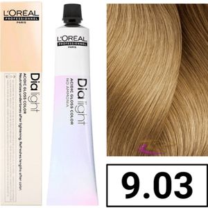 L'Oreal Professionnel Paris - Dia Light - Haarverf - Nº 9,03 - 50 ml