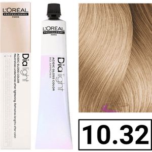 L’Oréal Professionnel - Dia Light - Permanente Haarkleuring - Milkshake Platino Dorato Irisé - 50 ml