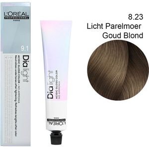 L’Oréal Professionnel - Dia Light - Permanente Haarkleuring - Biondo Chiaro Iresé Dorato - 50 ml