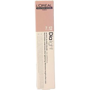 L’Oréal Professionnel - Dia Light - Permanente Haarkleuring - 7.12 Biondo Cenere Irisé - 50 ml
