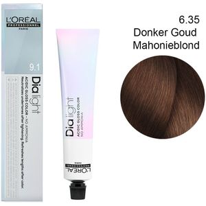 L'Oréal Professionnel Dialight  6.35 Donker Goud Mahonie Blond Haarverf 50 ml