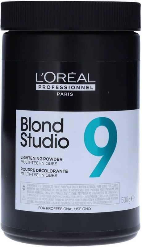 Verlichter L'Oreal Professionnel Paris Blond Studio 9 niveaus In poedervorm (500 g)
