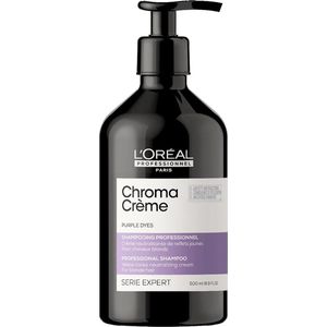 L’Oréal Professionnel SE Chroma Purple Shampoo 500ml - Normale shampoo vrouwen - Voor Alle haartypes