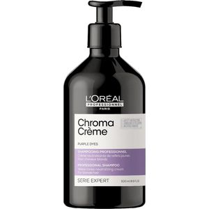 L’Or�éal Professionnel SE Chroma Purple Shampoo 500ml - Normale shampoo vrouwen - Voor Alle haartypes