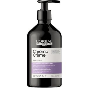 L’Oréal Professionnel SE Chroma Purple Shampoo 500ml - Normale shampoo vrouwen - Voor Alle haartypes