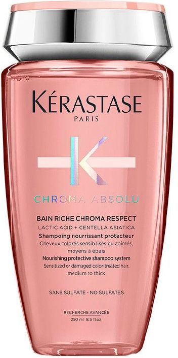 Kerastase - Chroma Absolu Bain Riche Chroma Respect - Shampoo - Kleurbescherming - 250ml