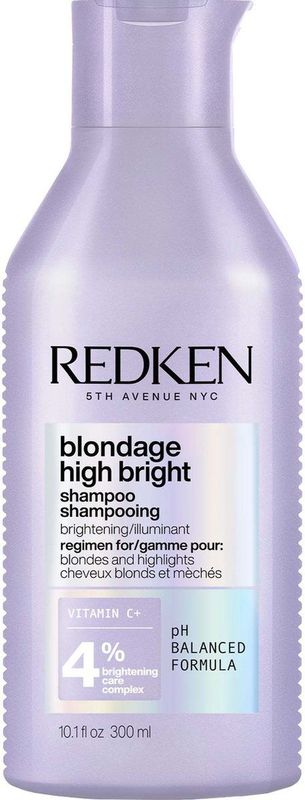 Redken - Blondage High Bright - Shampoo - Kleurversterkend - Met Vitamine C