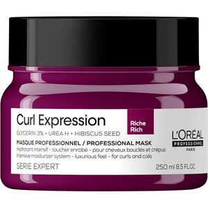 L'Oréal Professionnel Curl Expression Intensive Moisturizer Rich Mask – Voor krullen en kroeshaar – Serie Expert – 250 ml