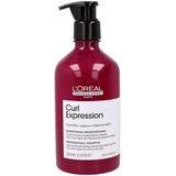 L'Oréal Professionnel | Shampoo voor krullend en golvend haar serie Expert, Curl Expression Intense hydraterende reinigingscrème 500 ml
