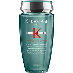 Kérastase Genesis Homme Bain De Masse Épaississant - Haar verdikkende shampoo voor mannen met verzwakt haar, vatbaar voor dunner worden - 250ml