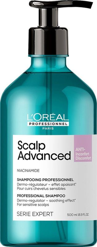 L'Oréal Professional - Scalp Advanced - Shampoo - Dermo-regulator - Voor Gevoelige Hoofdhuid