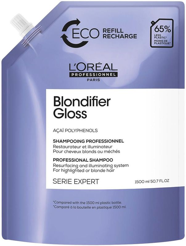 Shampoo - Blondifier Gloss - 1500ml - Met Acaibessenextract