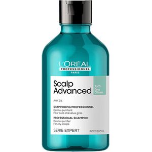 L’Oréal Professionnel Serie Expert Scalp Advanced Reinigende Shampoo voor Vette Hoofdhuid 300 ml