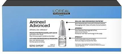 L'Oréal Professionnel Paris Serie Expert Aminexil Advanced Anti-Hair Loss Programme Haarserum, 252 ml
