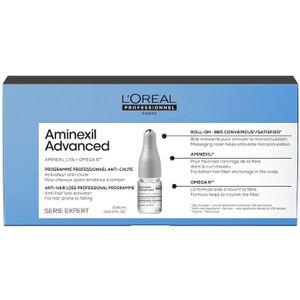 L'Oréal Professional - Aminexil Advanced - Haargroeimiddel - 10 Ampullen
