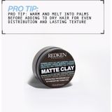Redken - Matte Clay - Haarklei - Matte Finish - Medium Hold