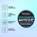 Redken - Matte Clay - Haarklei - Matte Finish - Medium Hold