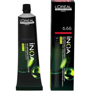L’Oréal Professionnel - Inoa - Permanente Haarkleuring - Tint 6.66 CARMILANE - 60 ml