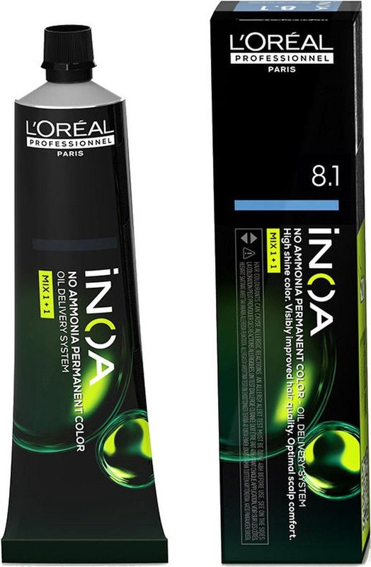 L'Oreal Professionnel Paris - Inoa - Permanente Kleur - Nº 8.1 - 60 g