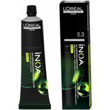 Permanente Kleur L'Oreal Professionnel Paris Inoa Color Nº 5.3 Licht Goudbruin (60 g)