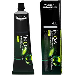 L'Oreal Professionnel Paris - Inoa - Permanente Kleur - Nº 4.0 - 60 g