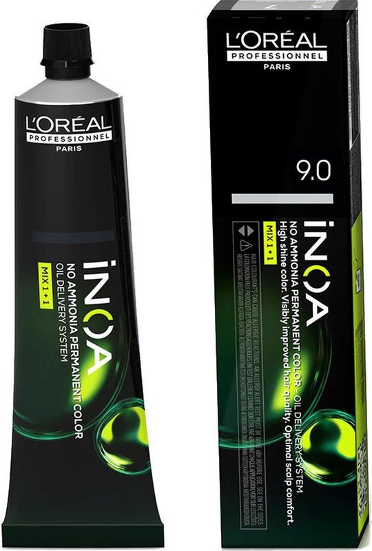 L'Oreal Professionnel - Inoa - Permanente Kleur - Nº 9.0 - 60 g