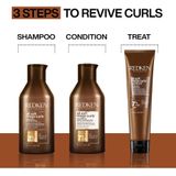 Redken All Soft Mega Curls Shampoo – Voedende shampoo voor krullen en kroeshaar – 300 ml