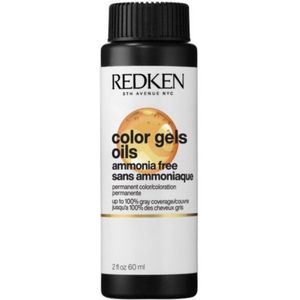 Redken - Color Gels Oils 6N - Haarkleuring - 60ml - Ammoniakvrij, Siliconenvrij, 100% Grijsdekking
