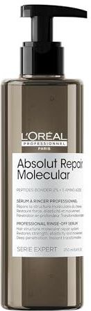 L'Oréal Professionnel Absolut Repair Molecular Rinse-off Serum – Voor beschadigd haar – Rijke, herstellende formula – 250 ml