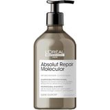 L'Oréal Professionnel Absolut Repair Molecular Shampoo – Professionele shampoo voor beschadigd haar – 500ml