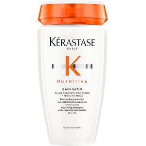 Kérastase, Nutritive, hydraterende shampoo, voor fijn tot medium droog haar, Bain satijn, 250 ml