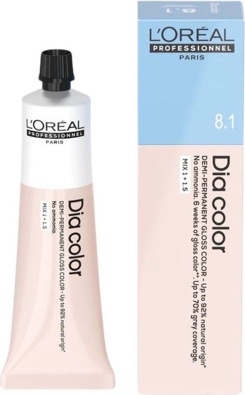 L’Oréal Professionnel - Dia Color - Demi Permanent Gloss - Ammoniakvrij - 70% Witte Haren