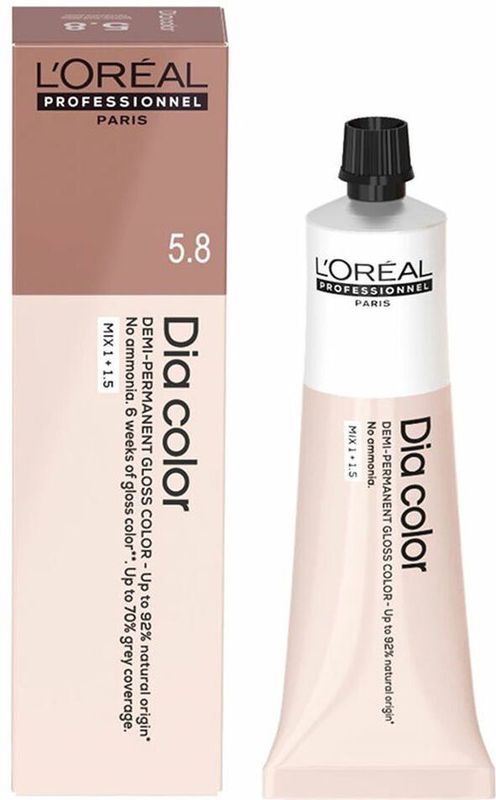 L'Oreal Professionnel Paris - DIA COLOR - Semi-permanente Kleurstof - Nº 6.84 - 60 ml