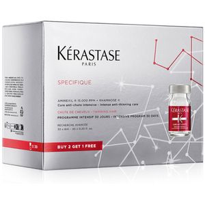 Kérastase Specifique Aminexil Cure Anti-Chute Intensive Intensieve Kuur tegen Haaruitval 30x6 ml