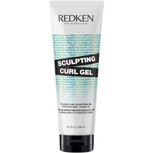Redken Sculpting Curl Gel - Sterke Houdbaarheid voor gedefinieerde en gehydrateerde Krullen - 250ml