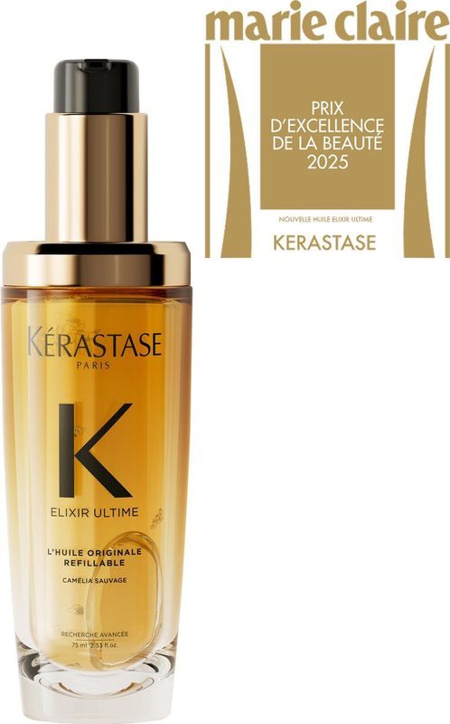 Kérastase - Elixir Ultime - Voedende Haarolie - Hittebescherming - Met Camelia & Arganolie - 75ml