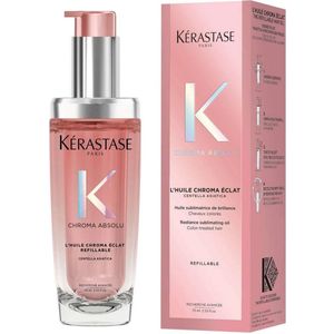 Kérastase Chroma Absolu Eclat Navulbare Olie - Sublimerende glansolie - Voor gekleurd haar - 75ml