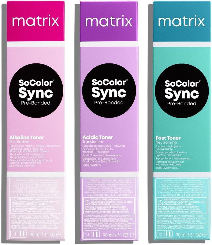 Matrix - Super Sync - Demi-permanente Haarkleuring - Tint 4BR Brown Red Dark Brown - 90 ml
