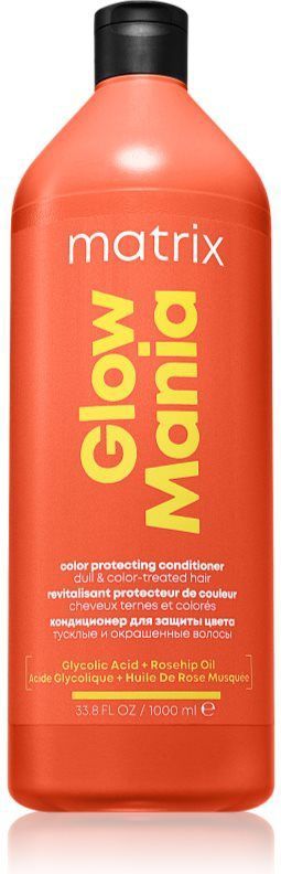 Matrix Glow Mania Conditioner - 1000ml - Voor Gekleurd Haar - Voedende Formule