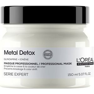 L’Oréal Professionnel Metal Detox Haarmasker - Beschermend masker - Voor beschadigd en breekbaar haar - 150ml