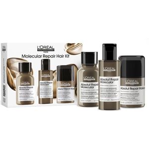 L'Oréal Professionnel Paris Absolut Repair Molecular Trio Discovery Kit Haarverzorgingsset, 1 st
