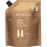 Redken - All Soft Shampoo Refill - 500 ML - Voor Droog en Broos Haar