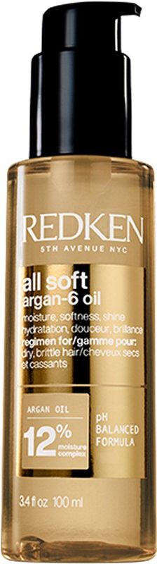 Redken - All Soft Argan-6 Oil - Leave-in Haarolie - 100ML